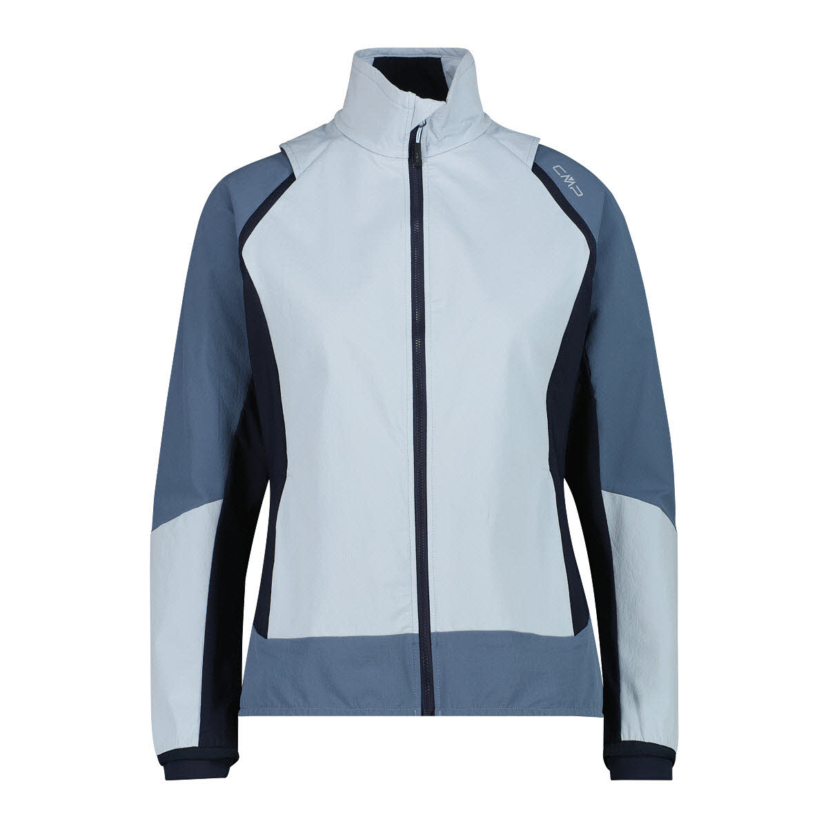 CMP Damen-Hybridjacke mit abnehmbaren Ärmeln