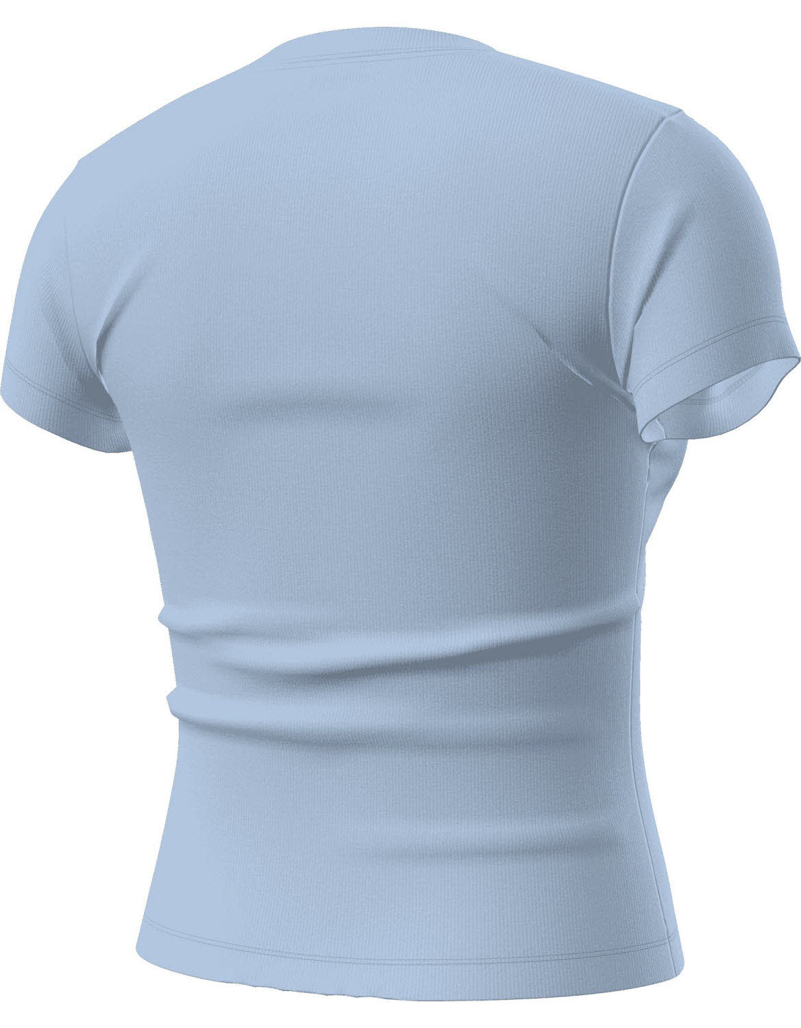 Nike Sportswear Geripptes Kurzarm-T-Shirt mit enger Passform (Damen)
