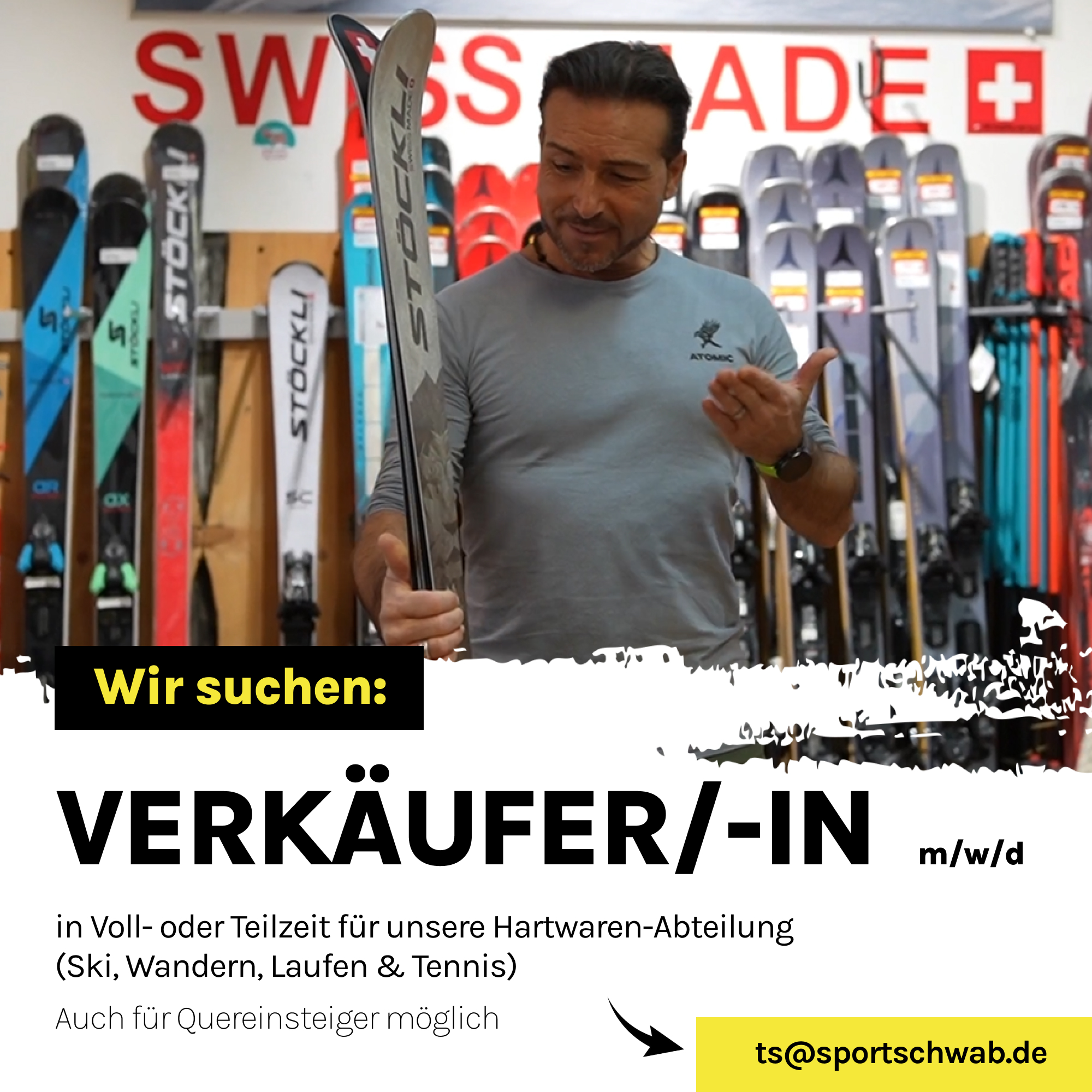 Stellenausschreibung Verkäufer Hartwaren