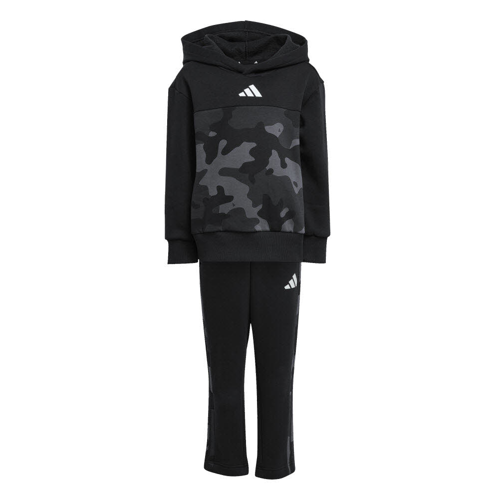 Adidas Seasonal Essentials Camo Fleece Jogginganzug Kleinkinder