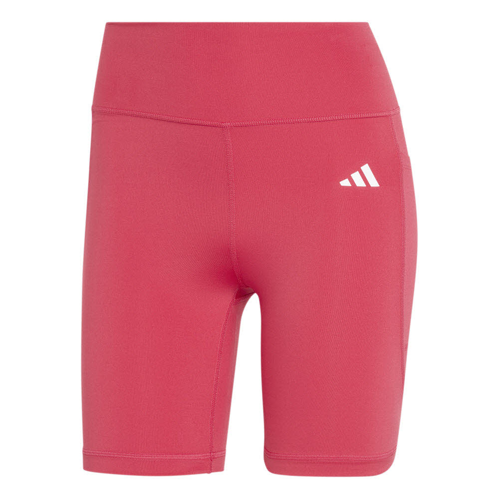 Adidas Optimé Essentials kurze Leggings mit Tasche, 18 cm
