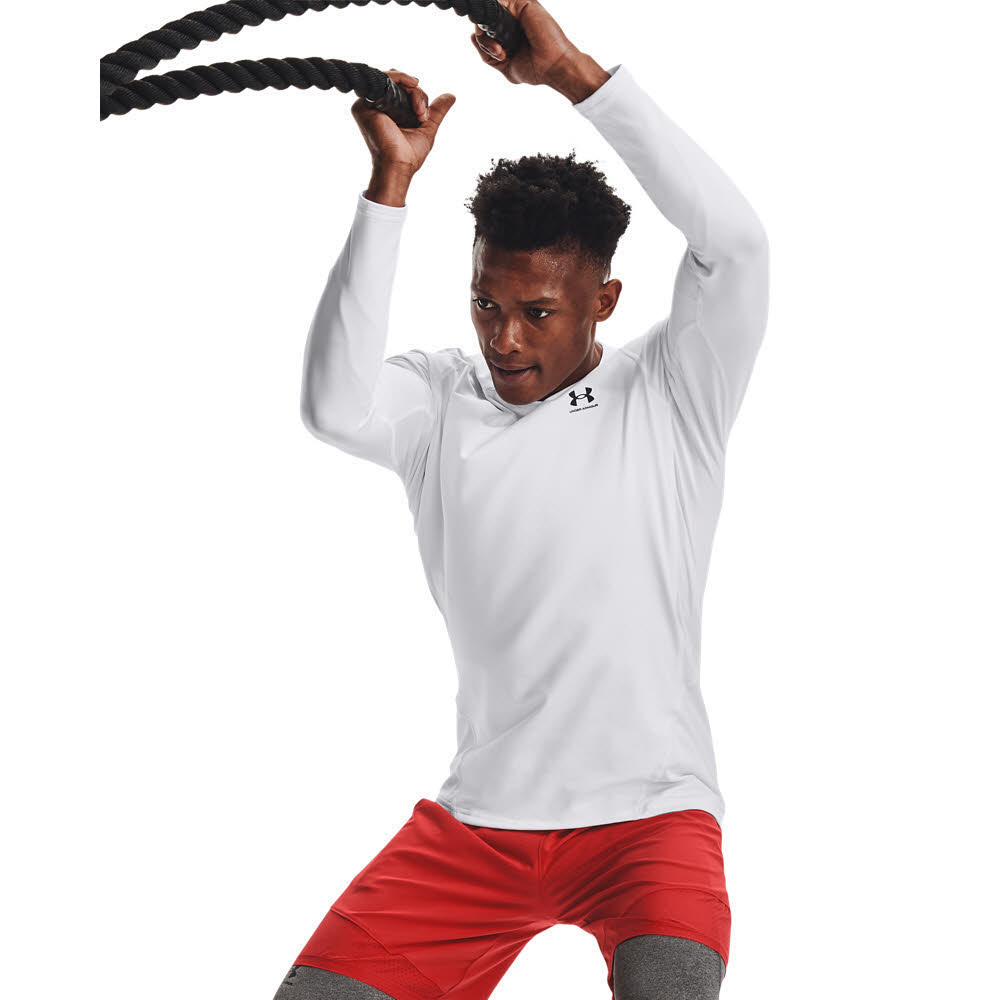 UA CG ARMOUR FITTED CREW