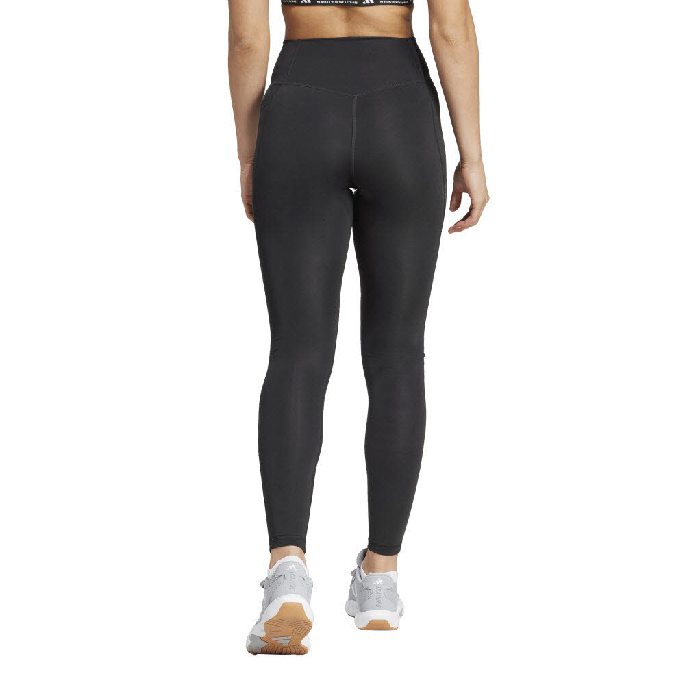 Adidas Optimé Essentials Stash Pocket Leggings, komplette Länge Damen