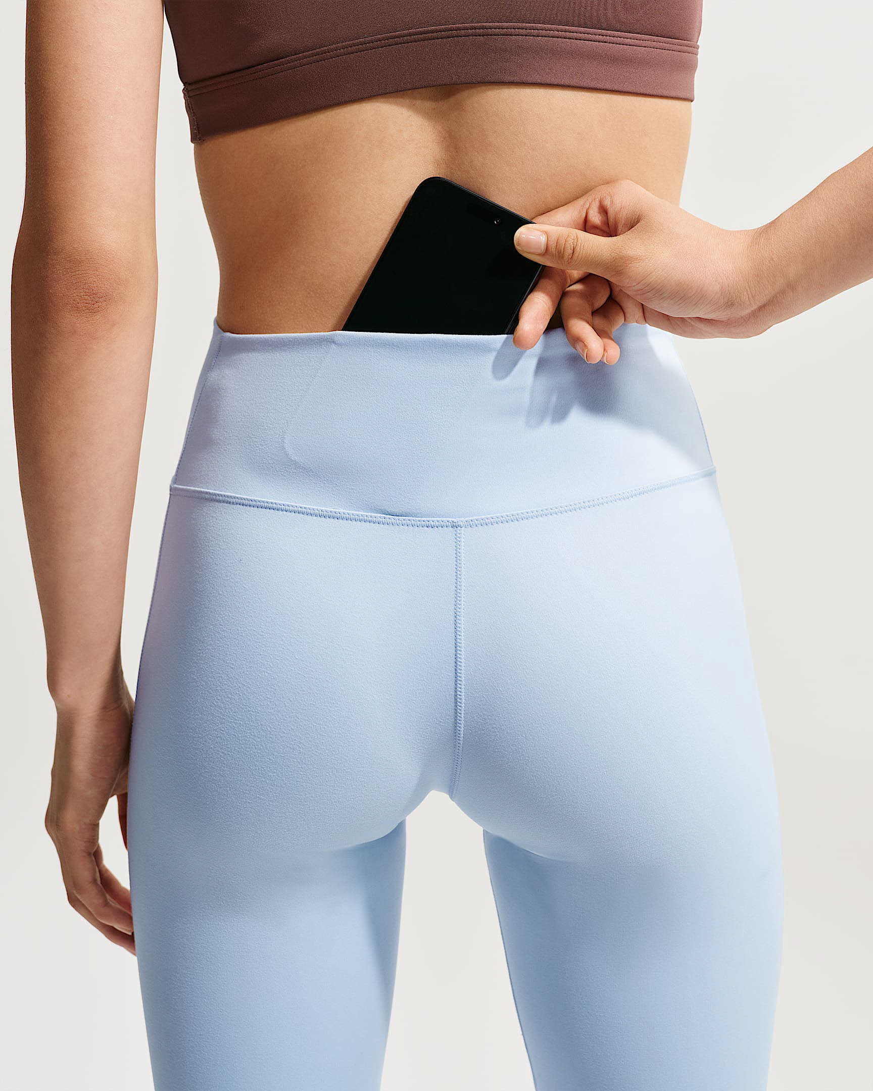 Nike One 7/8-Leggings mit hohem Bund für Damen