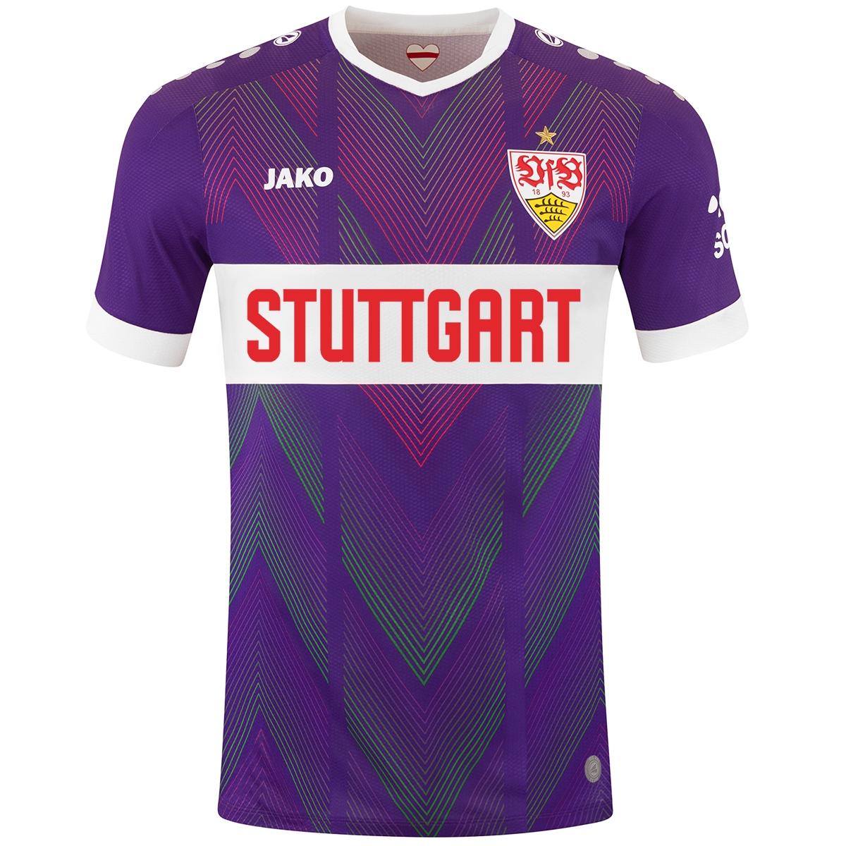 VfB Stuttgart Kids Torwarttrikot lila 24/25 Away