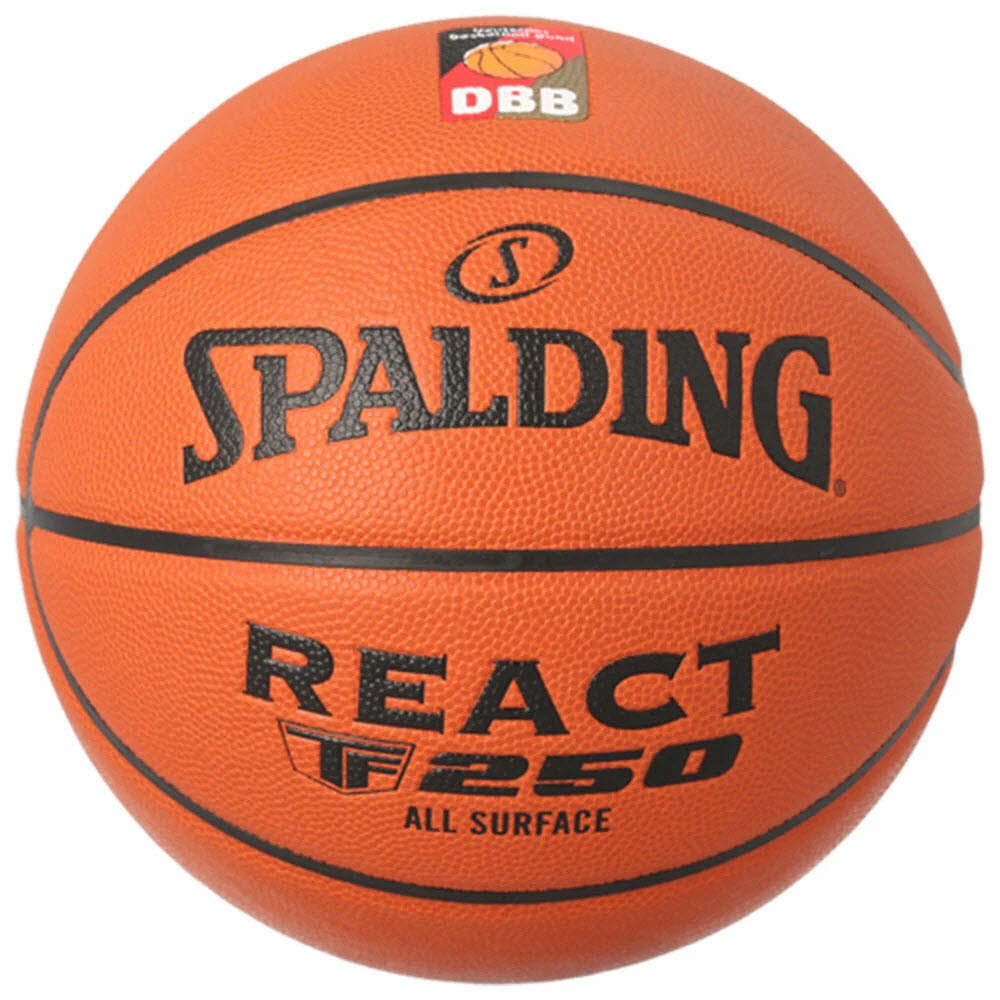 Spalding DBB React TF-250 Composite Indoor/Outdoor Size 6 Basketball