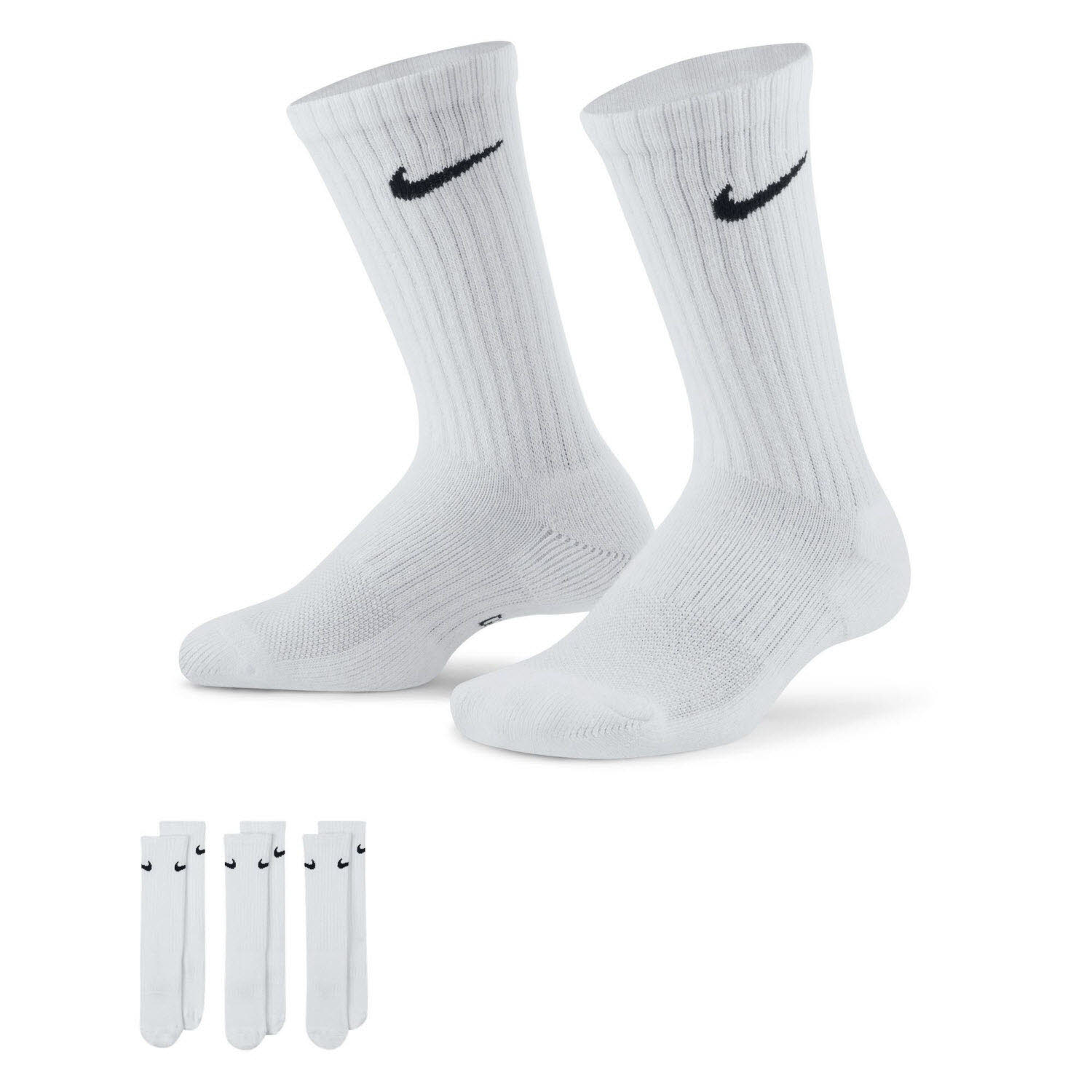 Nike Everyday Elevated Crew-Socken (3 Paar)