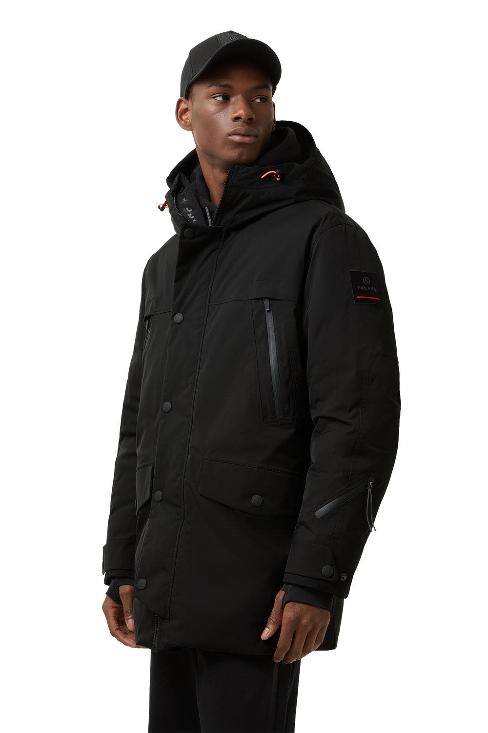 FIRE+ICE Parka Jesper in Schwarz Bild 4