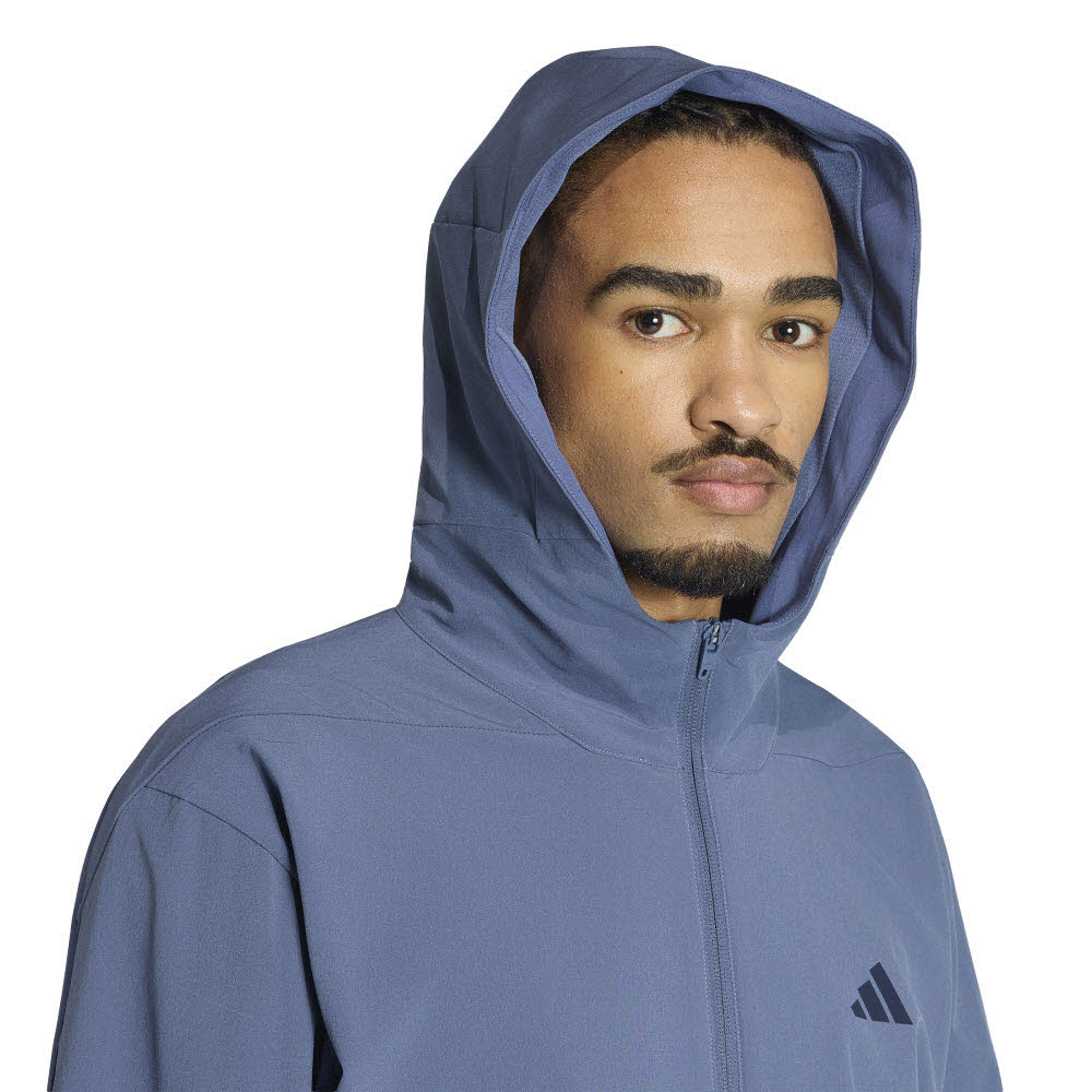 Adidas D4T WORKOUT-HOODIE MIT DURCHGEHENDEM REISSVERSCHLUSS
