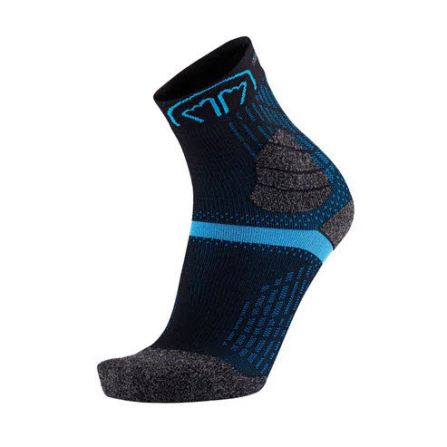Sidas Trail running Socken - Trail Double schwarz/türkis