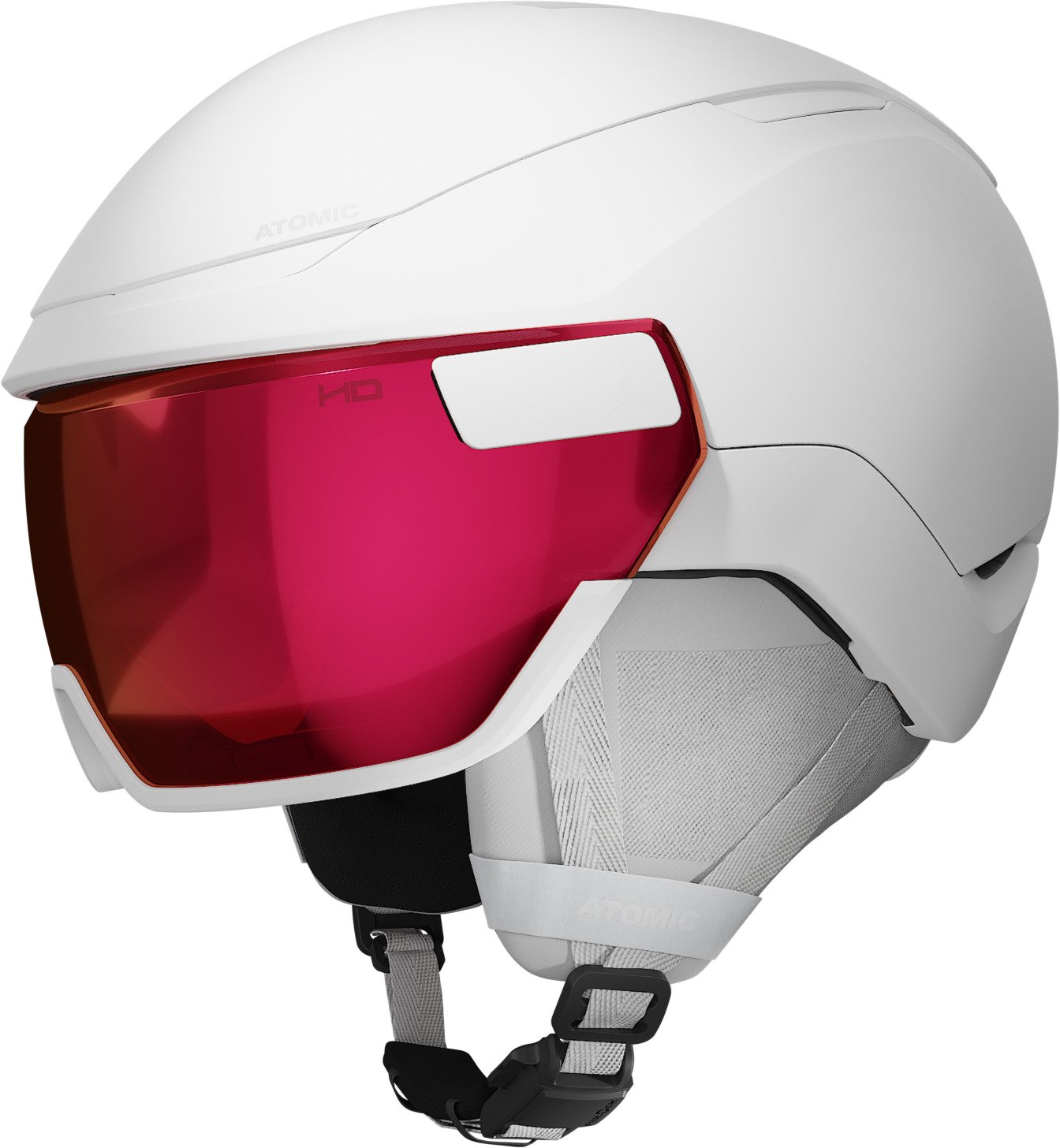 Atomic REVENT GT AMID VISOR HD White Größe 51-55 Skihelm