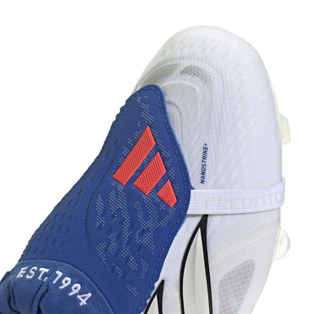Adidas PREDATOR ELITE Fußballschuh mit umschlagbarer Zunge für feste Böden
