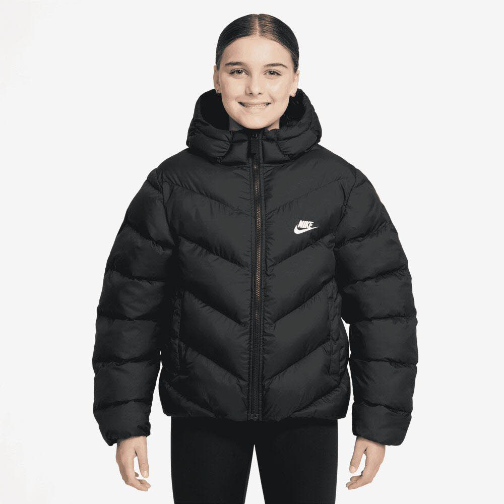Nike Sportswear All Day Play Therma-FIT-Puffer-Jacke mit weiter Passform (ältere Kinder)