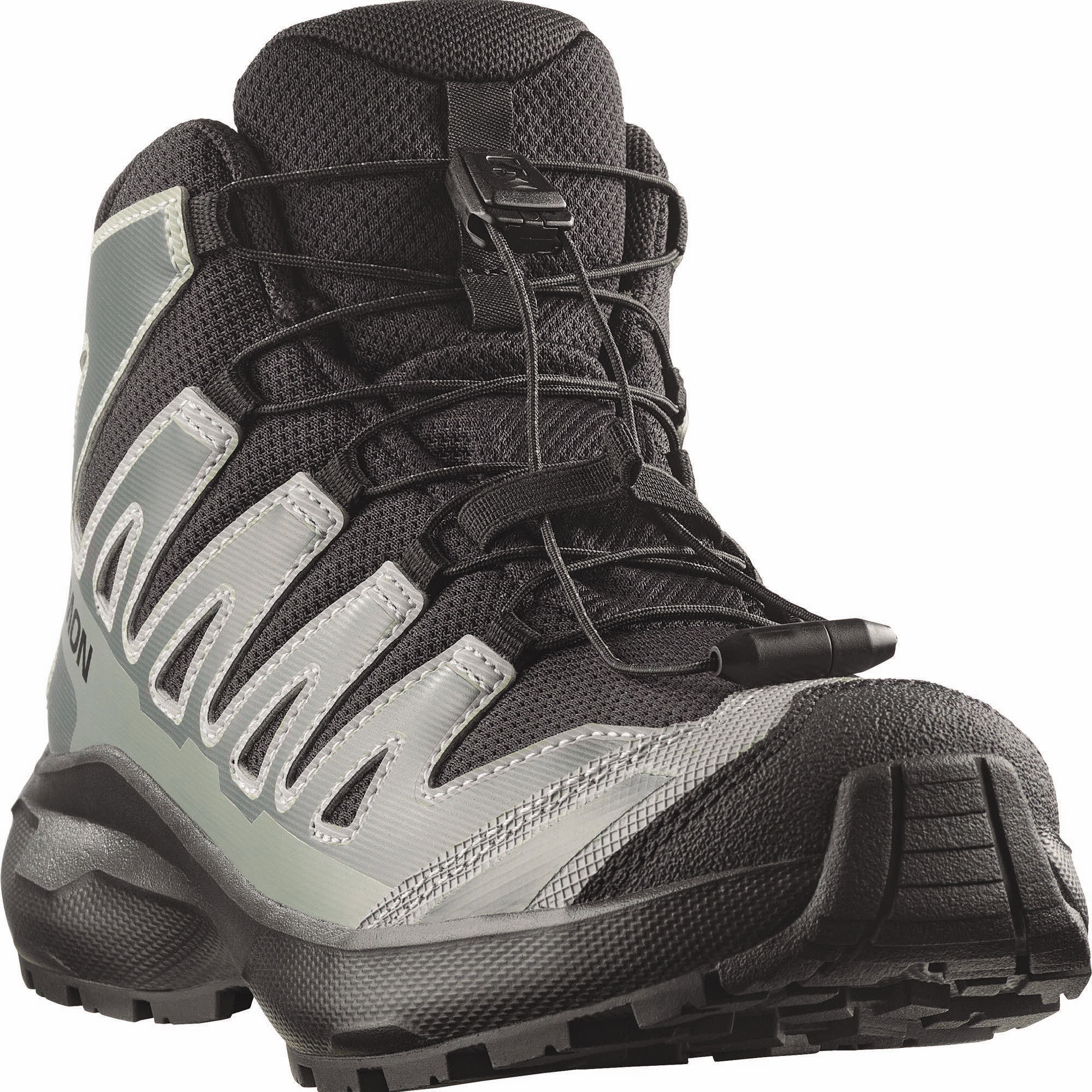 SHOES XA PRO MID WP J Black/Sedsa/Wrough