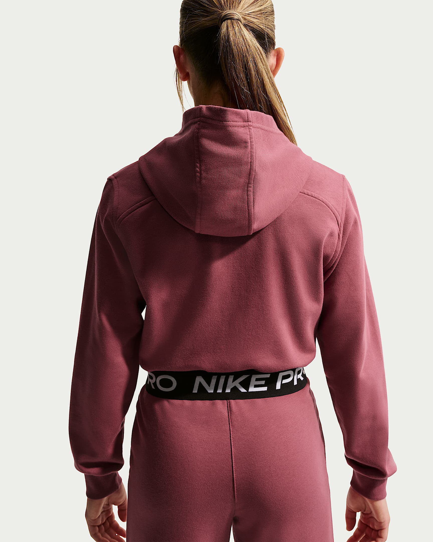 Nike Pro Fleece Dri-FIT-Kapuzenjacke (ältere Kinder) (Mädchen)