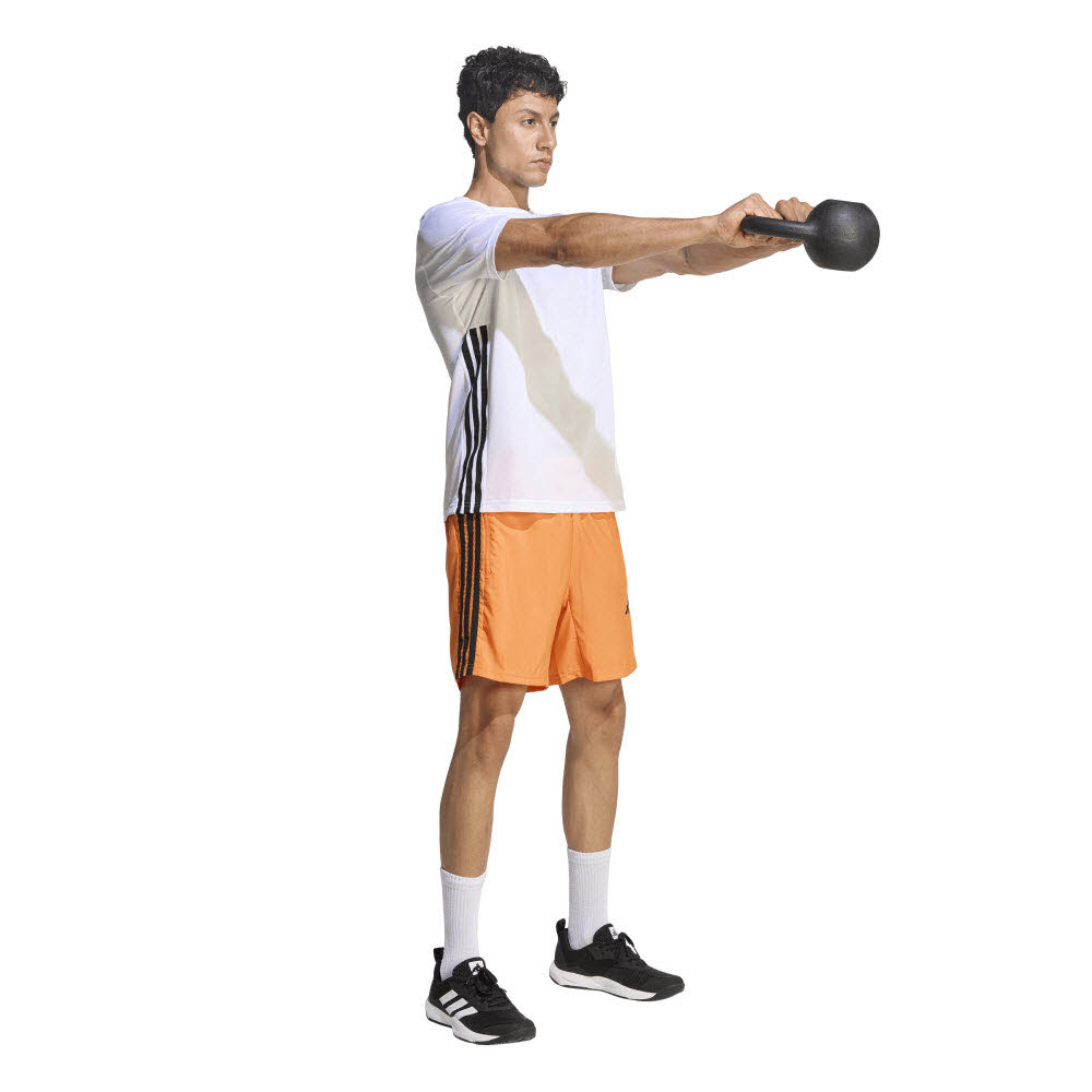 Adidas WORKOUT ESSENTIALS BASE 3-STREIFEN T-SHIRT Herren