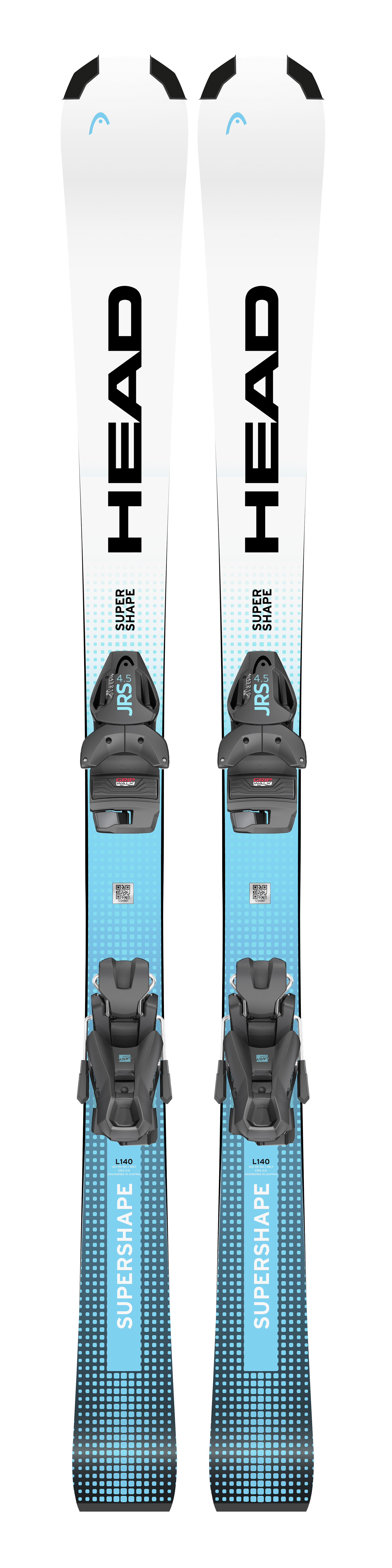 HEAD Supershape JRS Junior Ski + JRS 4.5 GW CA