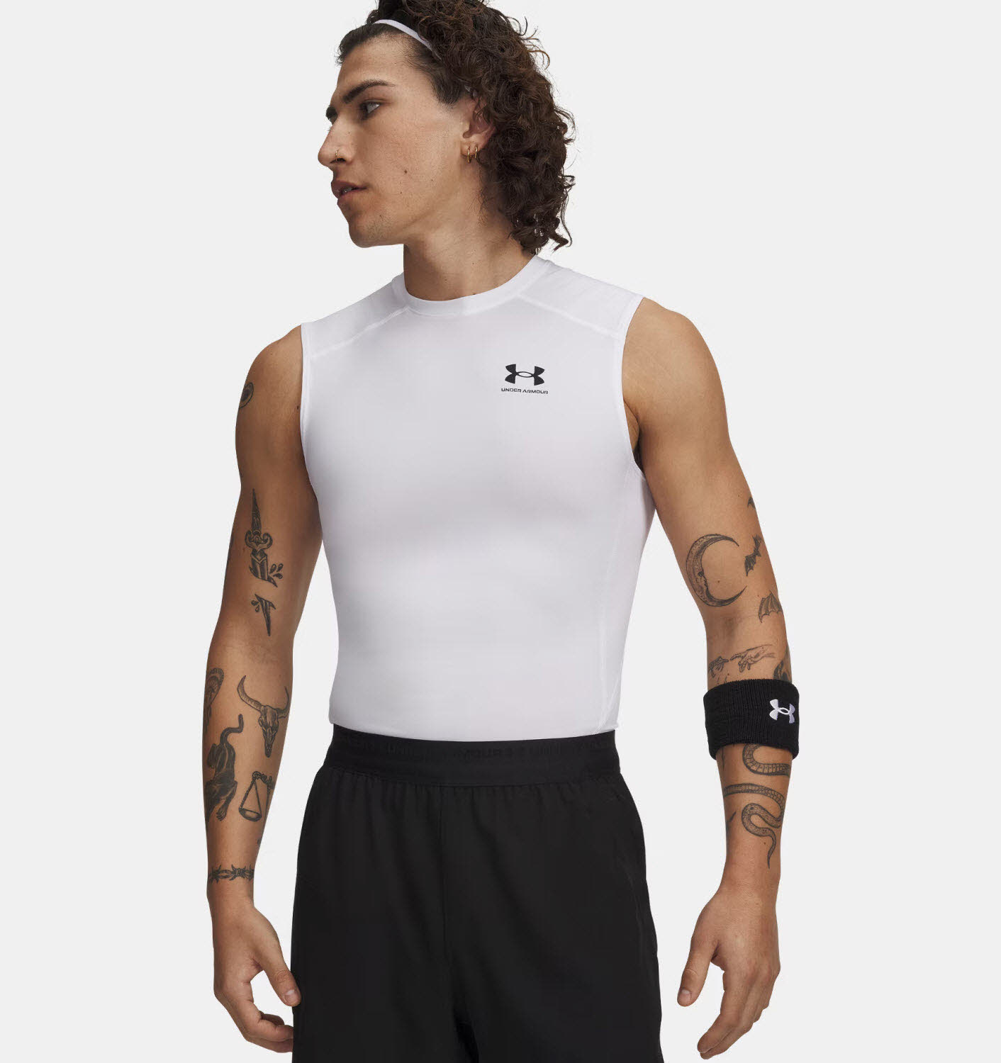 UnderArmour HeatGear®Ärmelloses Kompressions-Shirt für Herren
