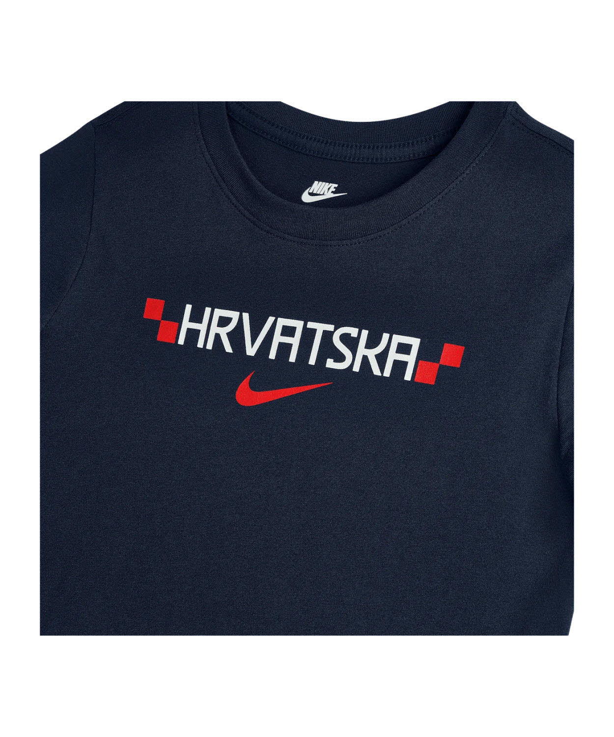Nike HNS Kroatien Graphic T-Shirt Blau F451 Herren