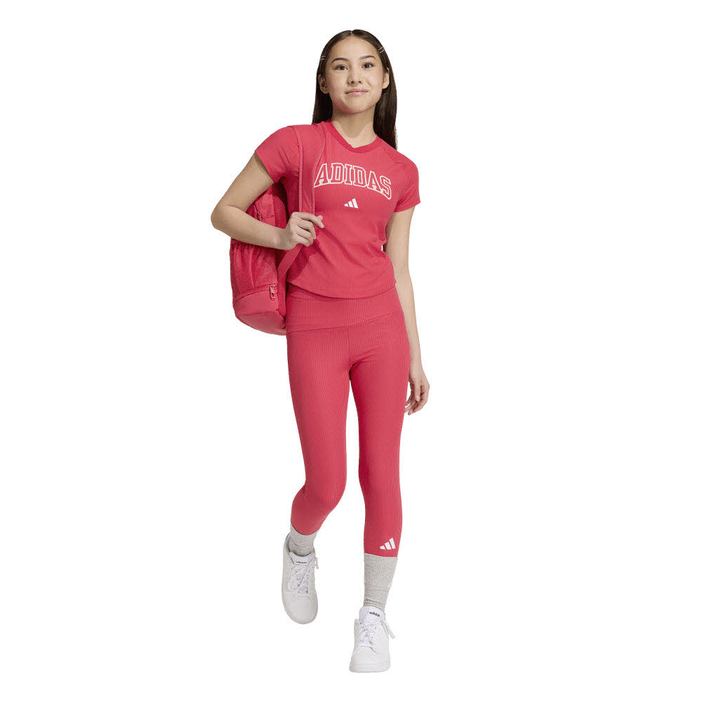 Adidas Sport Seasonals Collegiate Typography Leggings für Mädchen