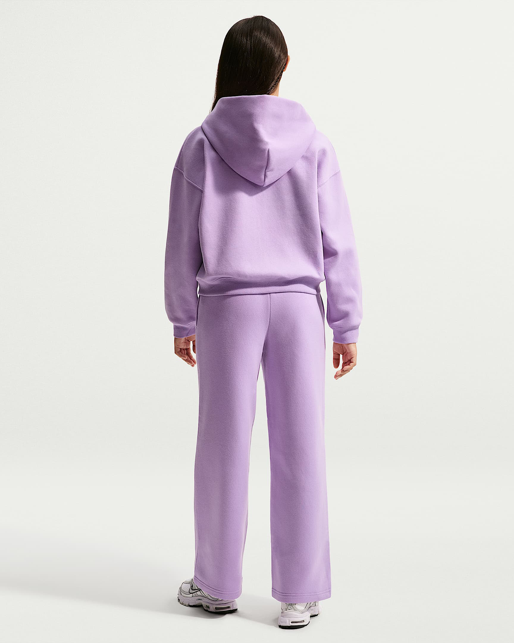 Nike Sportswear Studio Fleece Oversize-Kapuzenjacke für ältere Kinder (Mädchen)