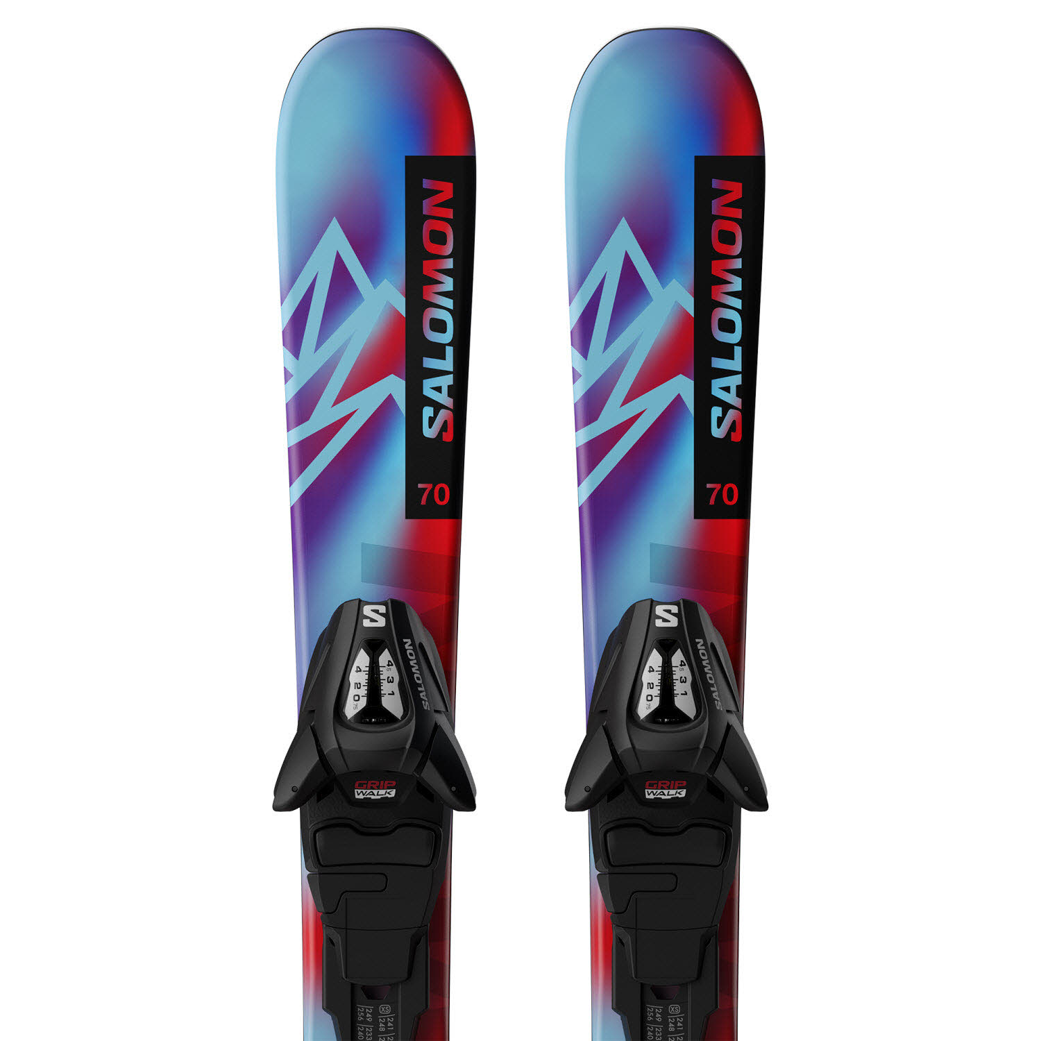 Salomon QST XS (and C5) Ski-Set Kinder 90cm