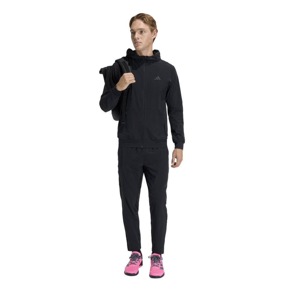 Adidas D4T WORKOUT-HOODIE MIT DURCHGEHENDEM REISSVERSCHLUSS Herren