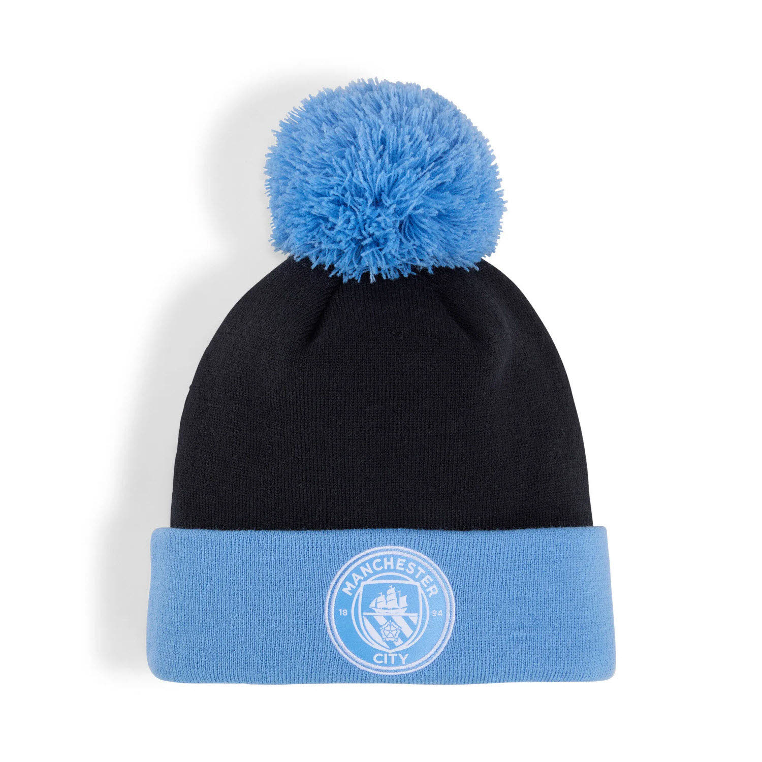 Puma MCFC ESS Pom Pom Beanie