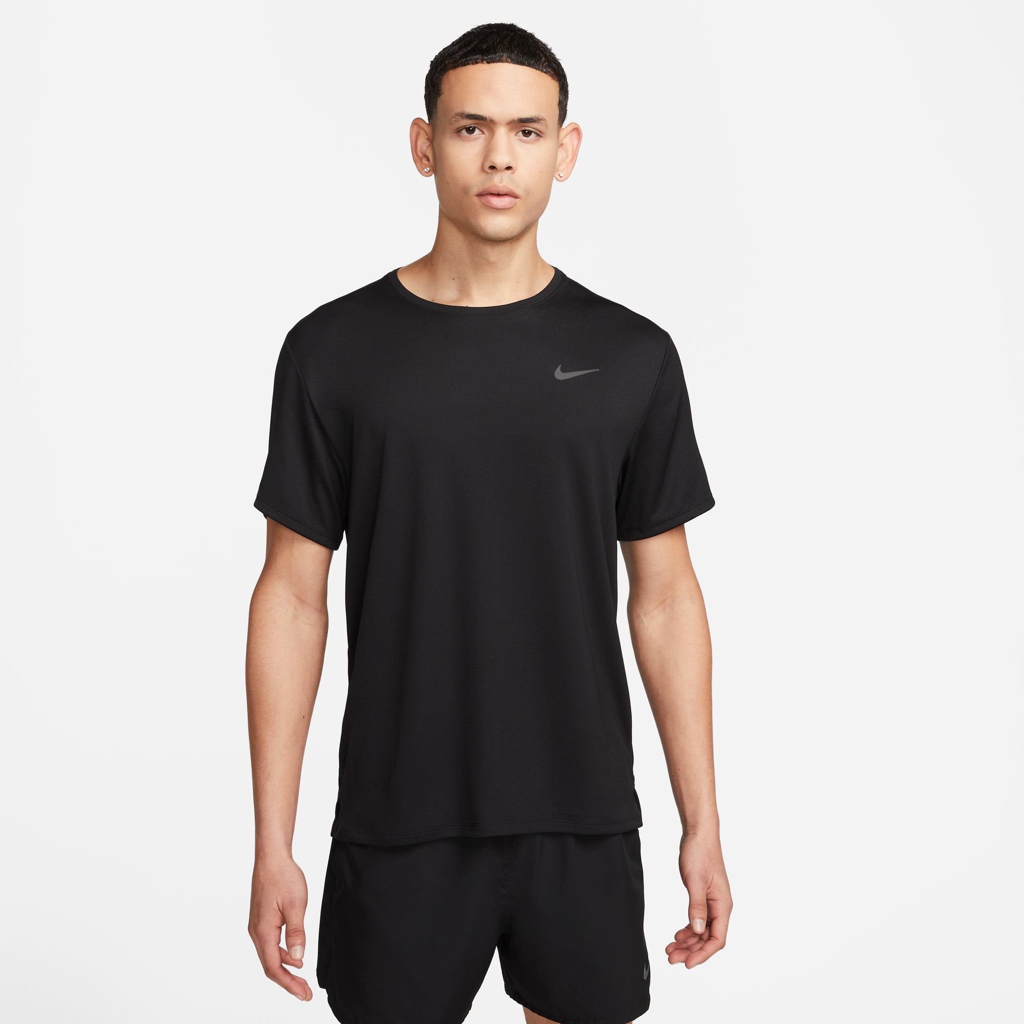 Nike Miler Nike Dri-FIT UV Kurzarm-Laufoberteil für Herren