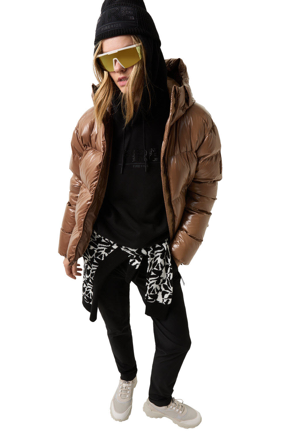 FIRE+ICE Daunenjacke Vally in Karamell Bild 6