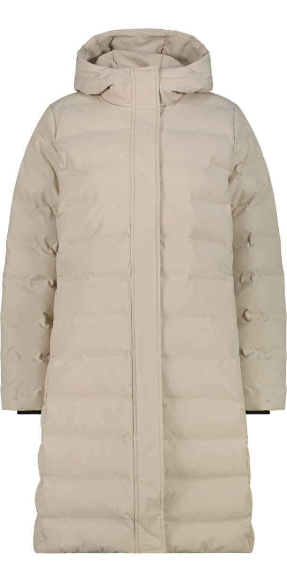 WOMAN COAT FIX HOOD