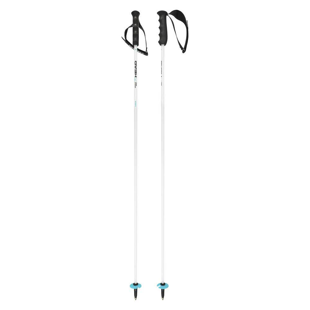 Head Worldcup Rebels Carbon white Skistöcke