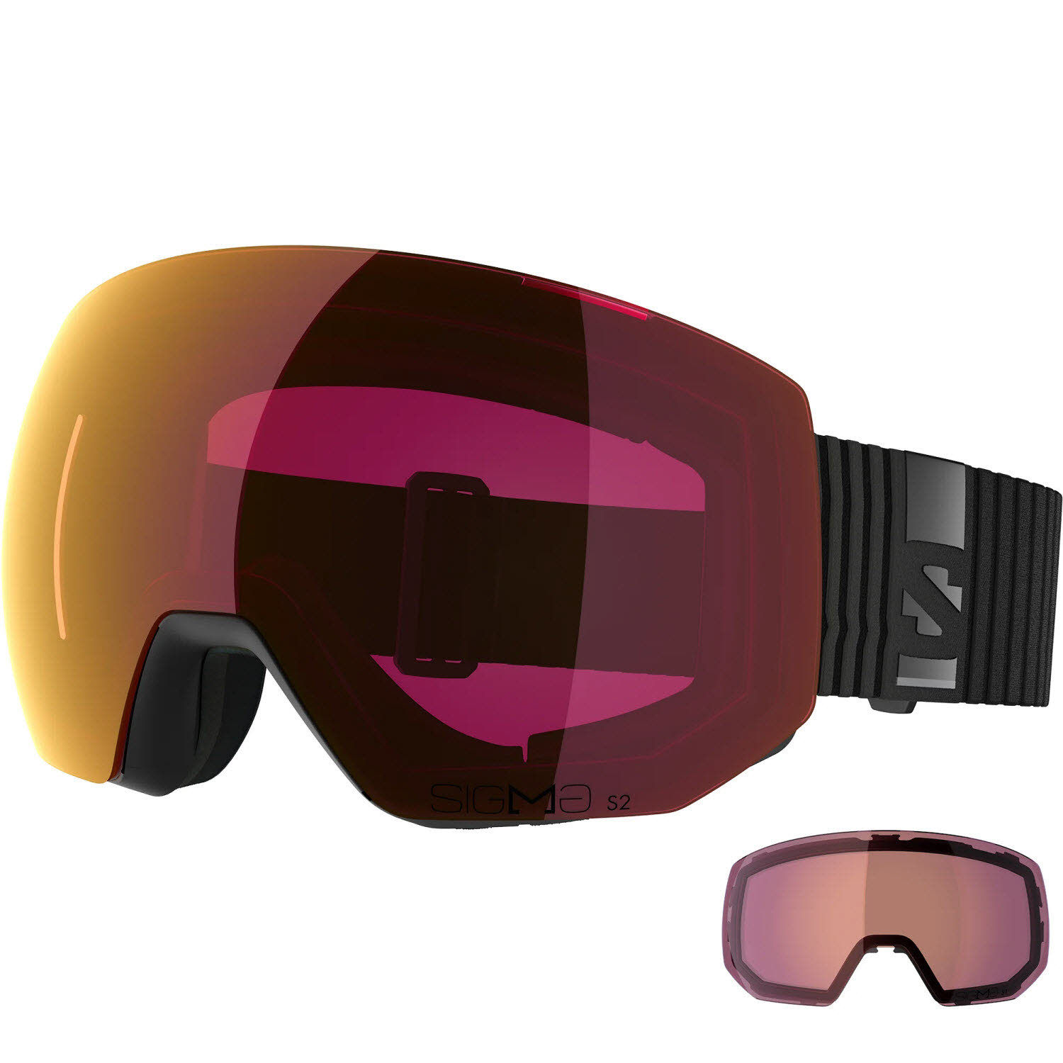 Salomon RADIUM PRO SIGMA (and EXTRA LENS) Skibrille Unisex Bild 1 Salomon RADIUM PRO SIGMA (and EXTRA LENS) Skibrille Unisex