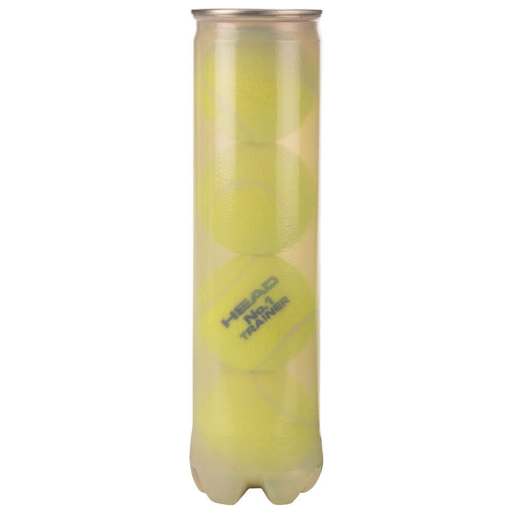 Head NO.1 TRAINER Einzeldose mit 4 Tennisbällen