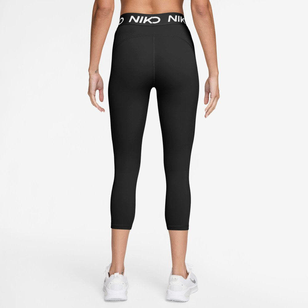 Nike Pro Leggings in voller Länge mit halbhohem Bund für Damen