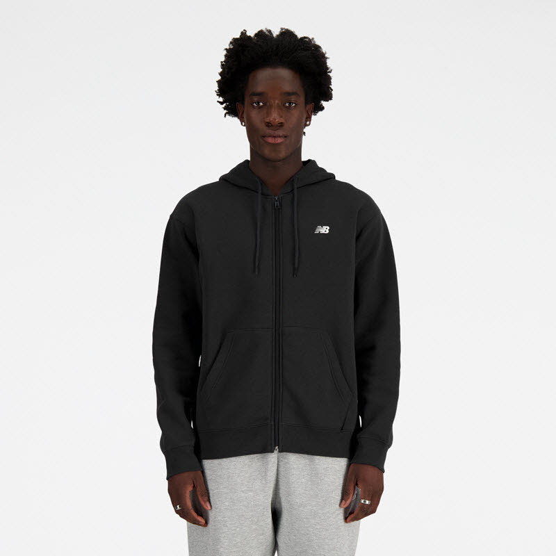 New Balance Sport Essentials Logo French Terry Full Zip Herren