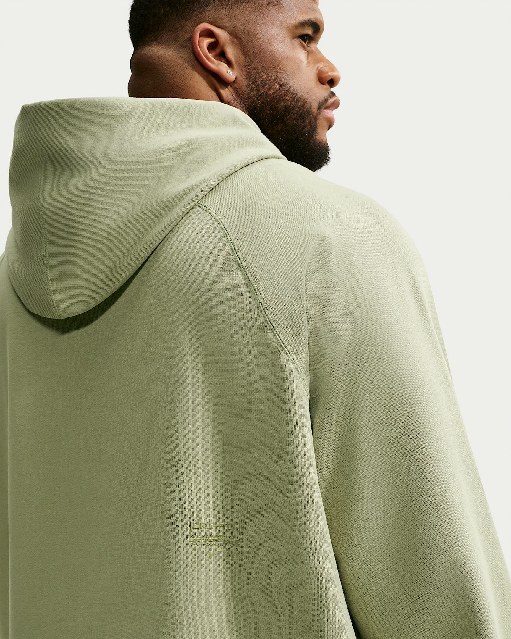 Nike N.A.C. Dri-FIT Oversize-Trainingshoodie aus Fleece (Herren)