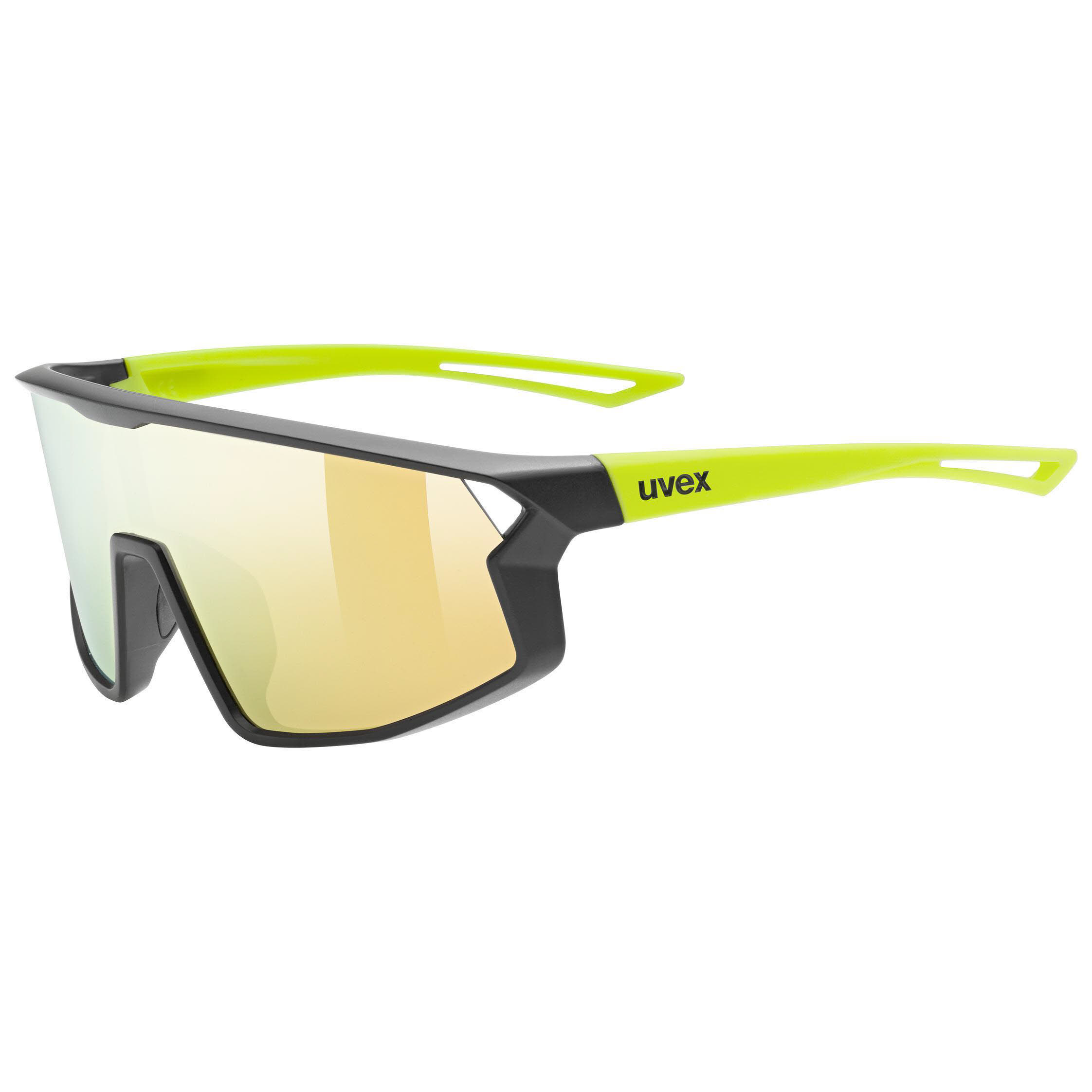 uvex skyryse jr.black-yellow m./mir.yell