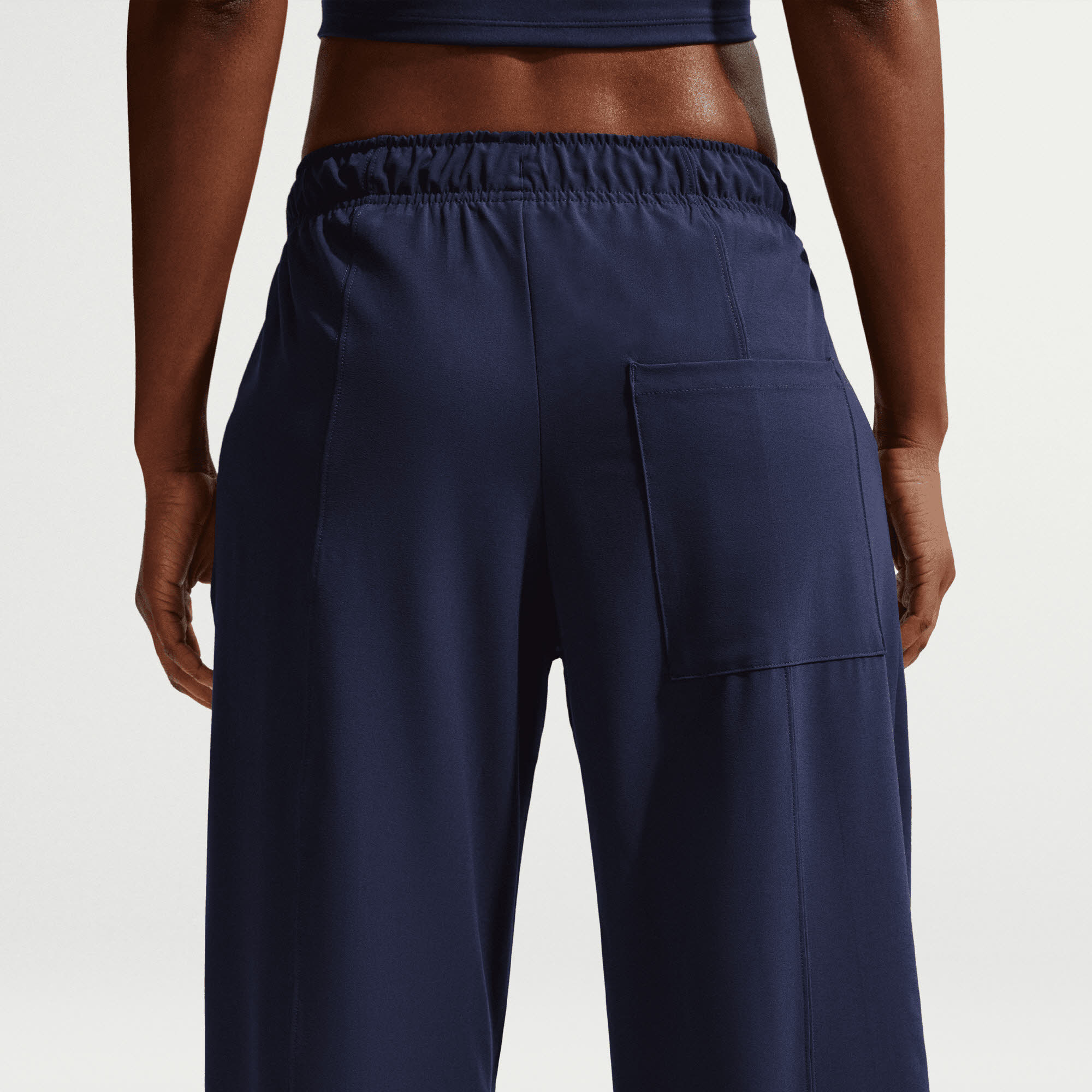 W NK ONE DF WVN WIDE LEG