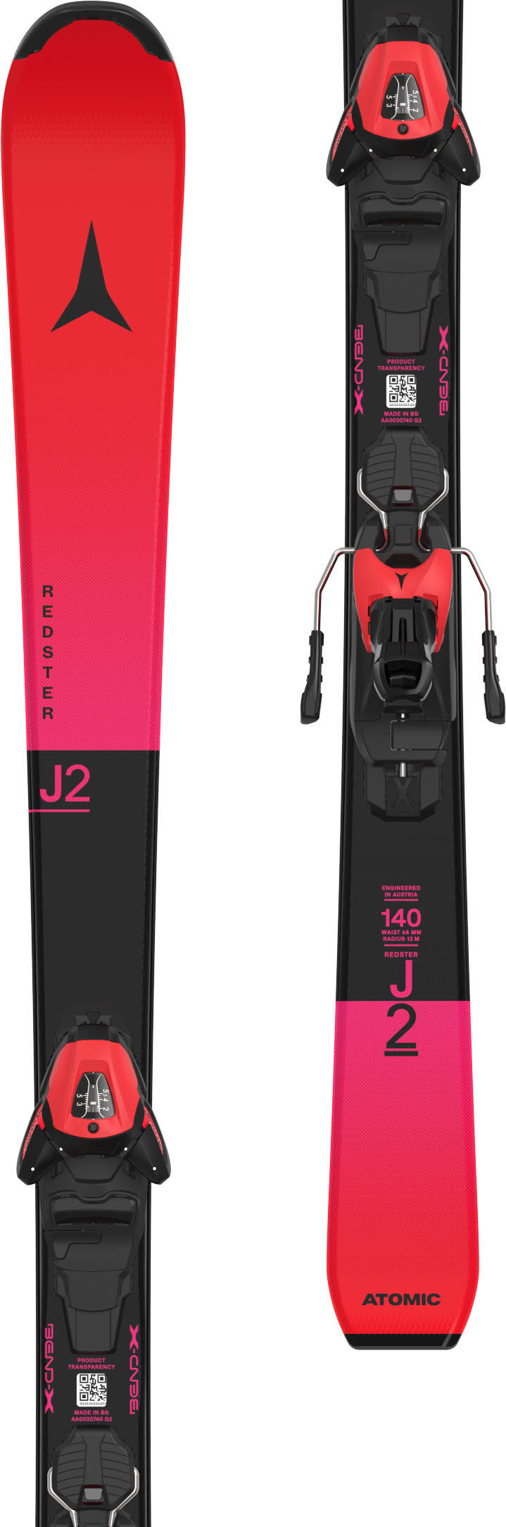 REDSTER J2 130-150 + L 6 GW Re 140cm