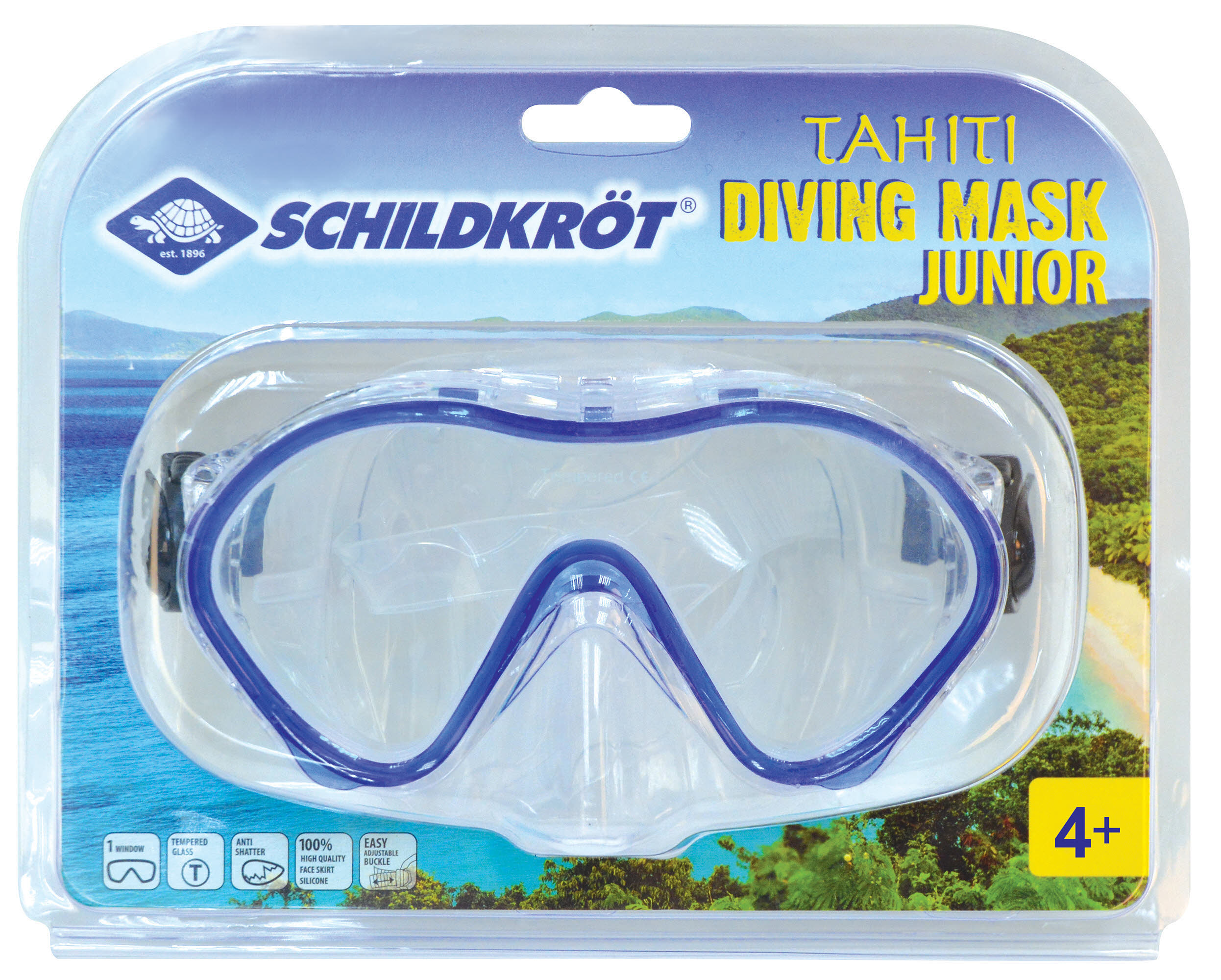 Schildkröt Junior Tauchmaske Tahiti 4+