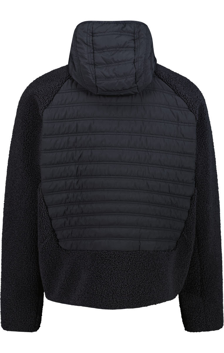 MAN JACKET HYBRID FIX HOOD
