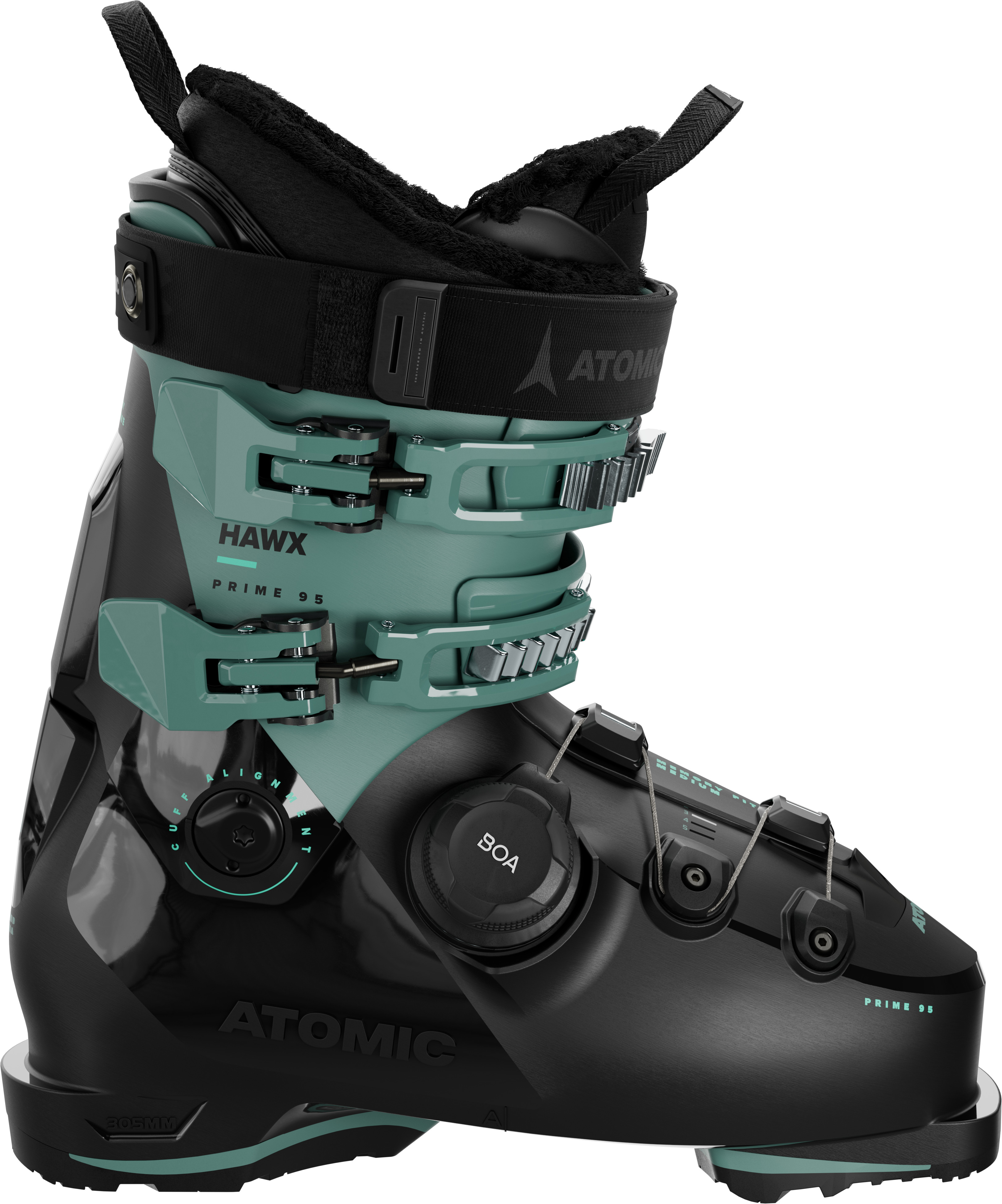 Atomic HAWX PRIME 95 BOA W GW BLACK 26/26.5 Damen Skischuhe