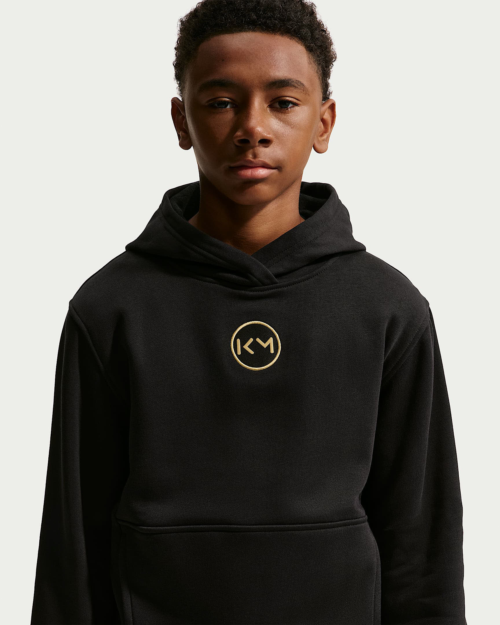 Kylian Mbappé Club Fleece Nike Football Hoodie (ältere Kinder)