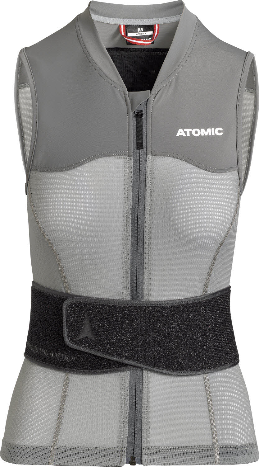 Atomic LIVE SHIELD Vest Grey Damen Größe XS Rückenprotector