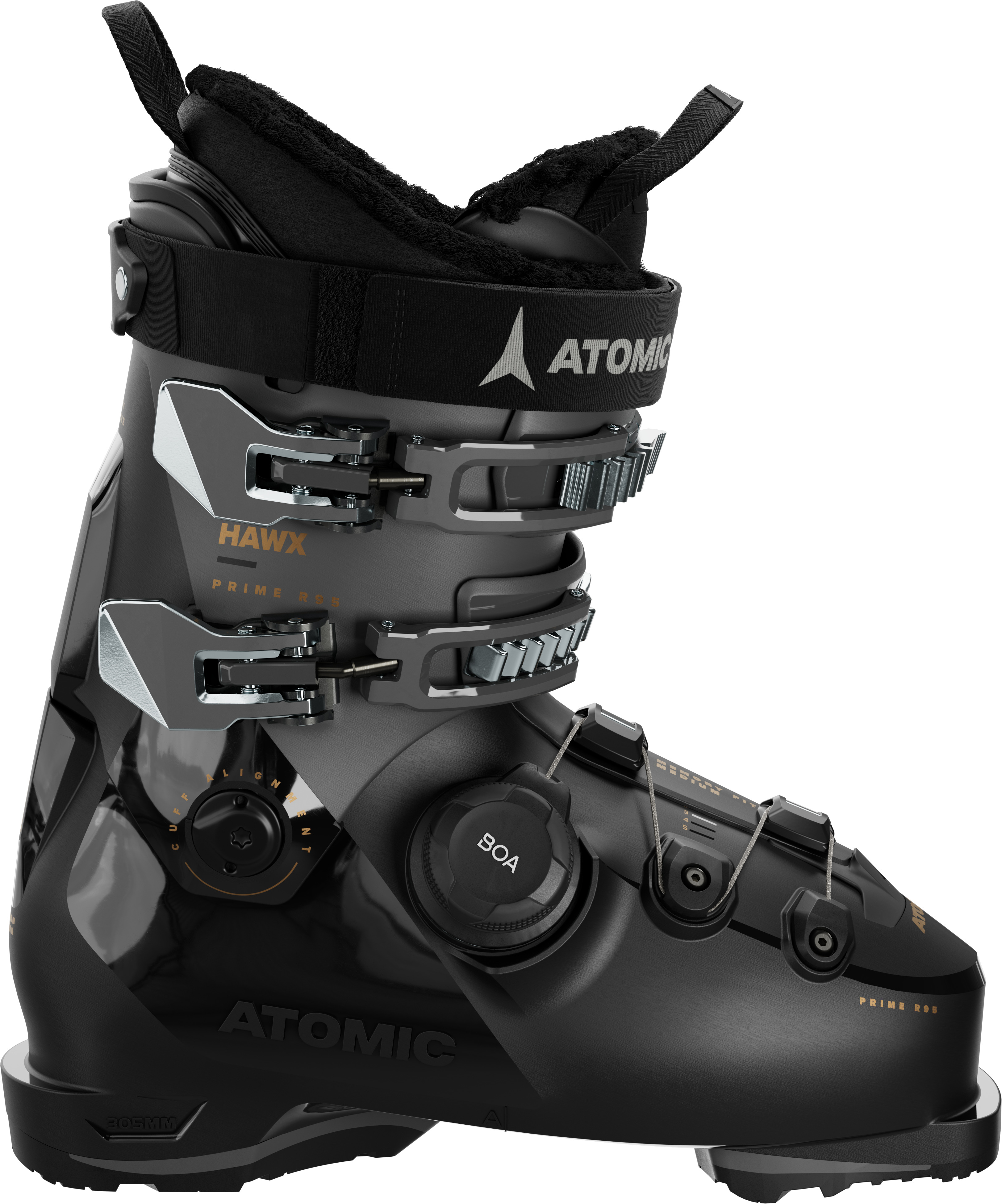 Atomic HAWX PRIME R95 BOA W GW BLK/AN 24/24.5 Damen Skischuhe