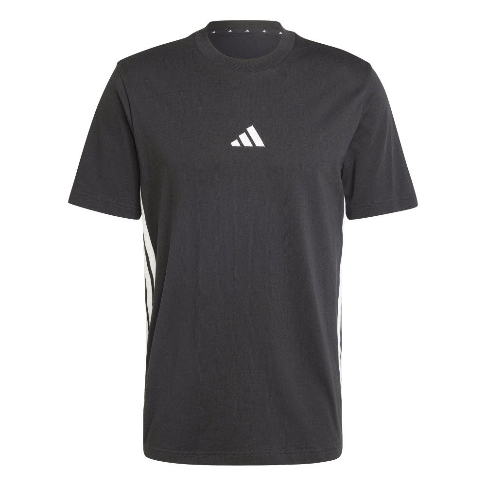 Adidas Essentials 3-Streifen Single Jersey T-Shirt