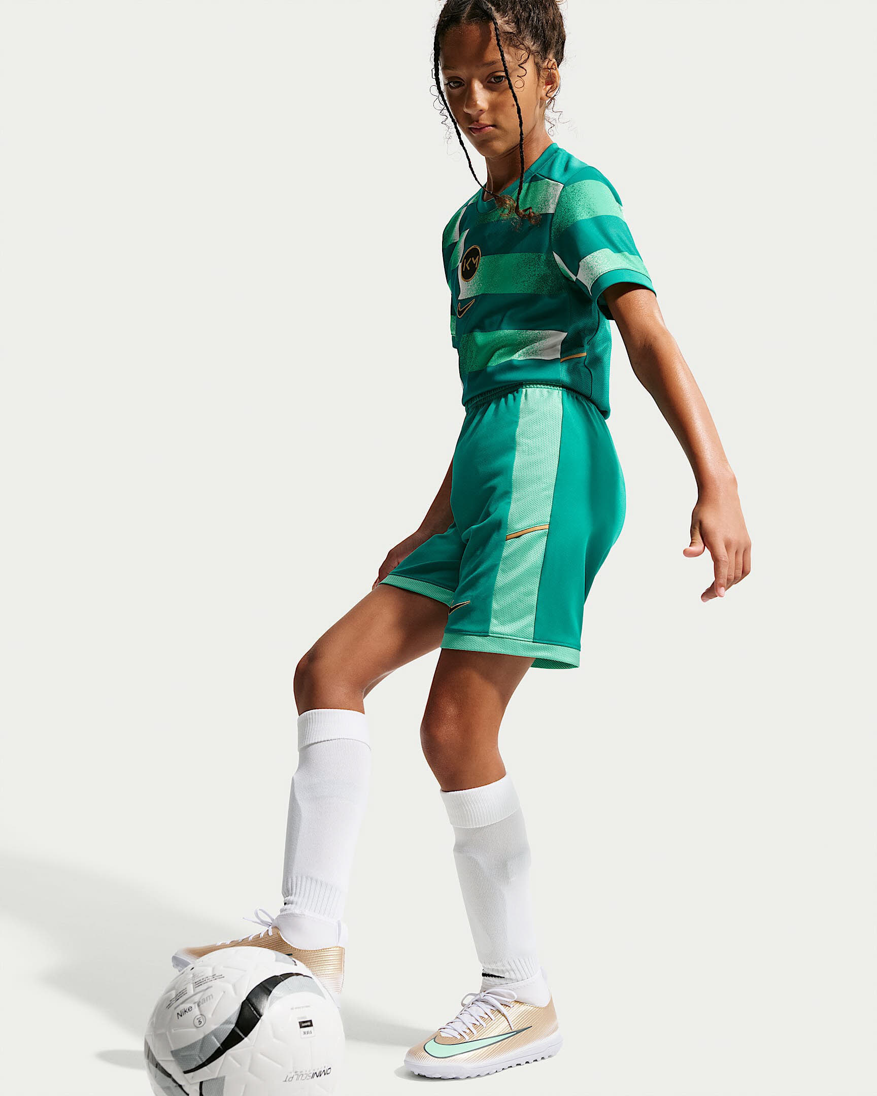 Kylian Mbappé Academy Nike Dri-FIT Fußball-Shorts für ältere Kinder