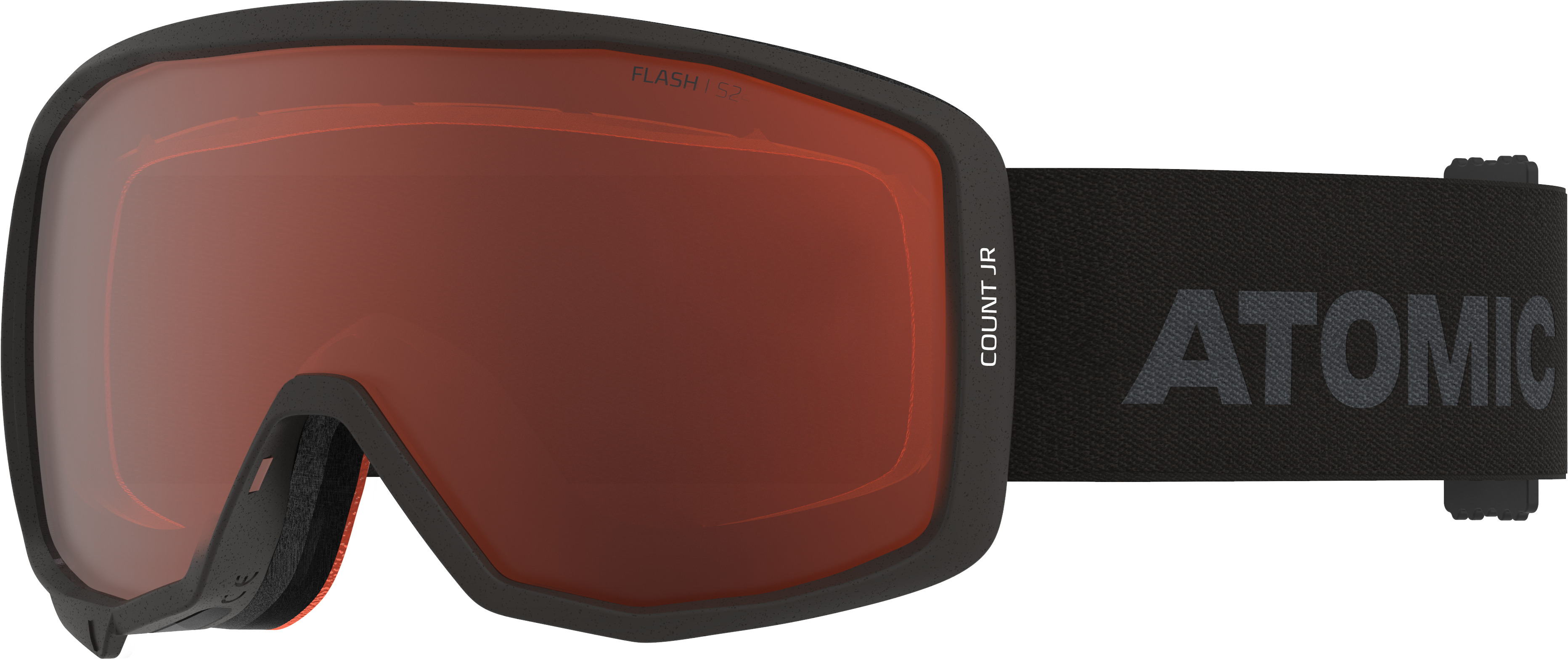 Atomic COUNT JR ORANGE Black Kinder Skibrille