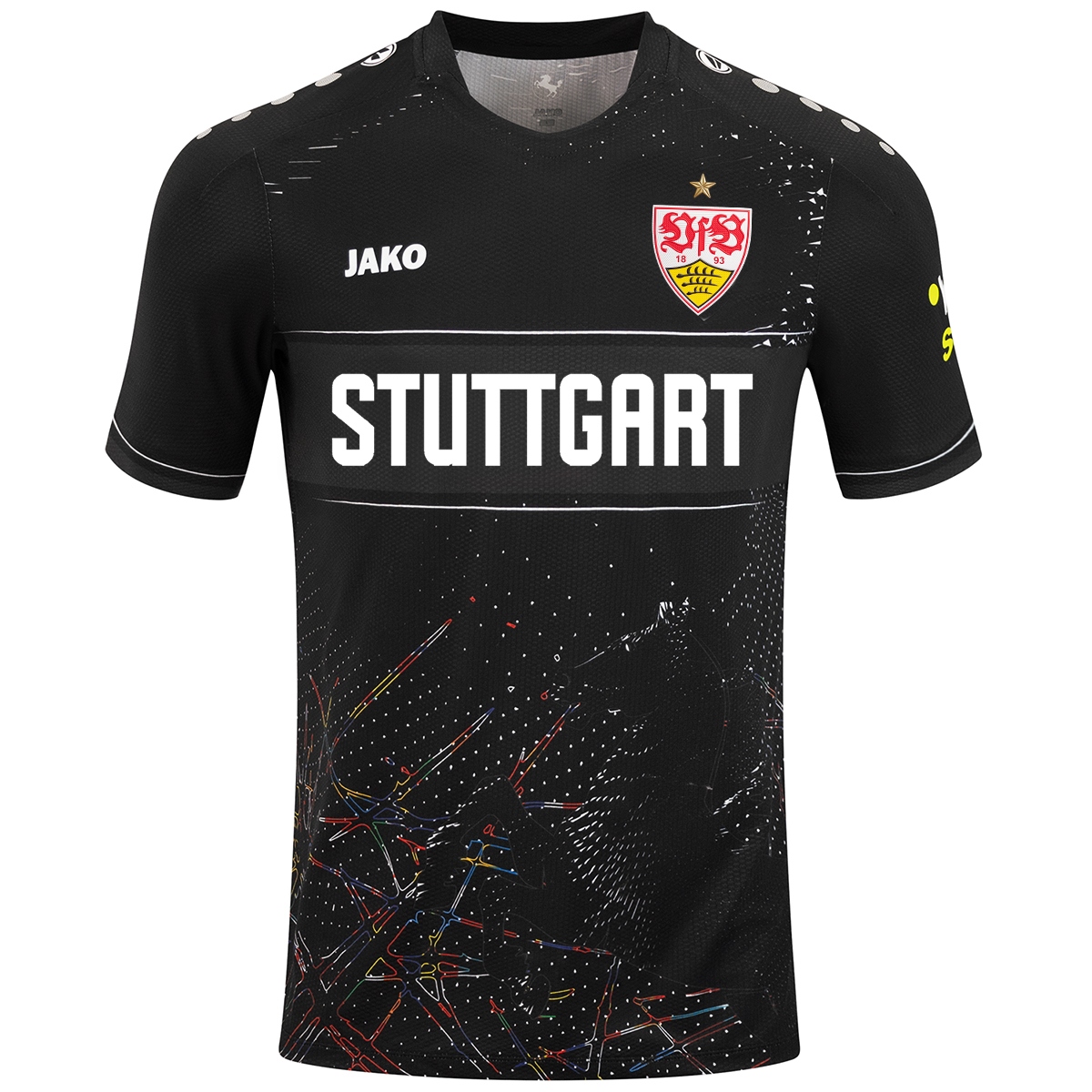 VfB Stuttgart Kids Auswärtstrikot schwarz 24/25